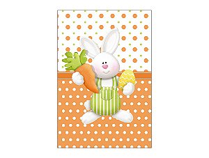 Happy Easter Stickers 30mm diameter - set of 144 Easter Bunny