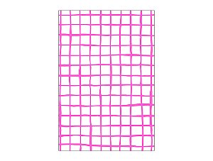 Painel De Festa Vertical 1,50 x 2,20 - Estampa Grid Quadriculado Rosa 074