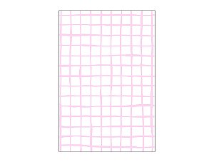 Painel De Festa Vertical 1,50 x 2,20 - Estampa Grid Quadriculado Rosa Claro 076