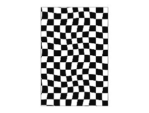 Painel De Festa Vertical 1,50 x 2,20 - Estampa Quadriculado Retrô Preto e Branco 081