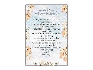 Painel De Festa Vertical 1,50 x 2,20 - Nossa Senhora de Lourdes 032