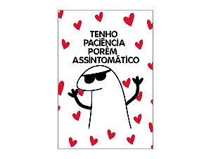 Painel De Festa Vertical 1,50 x 2,20 - Flork Assintomático Corações 001