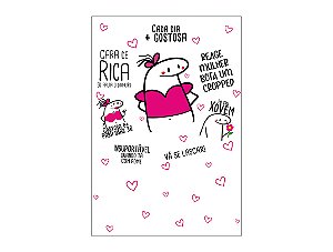 Painel De Festa Vertical 1,50 x 2,20 - Flork Frases 004