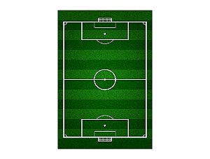 Painel De Festa Vertical 1,50 x 2,20 - Campo de Futebol 005