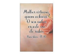Painel De Festa Vertical 1,50 x 2,20 - Religioso Encontro de Mulheres Rosa 030