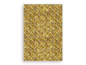 Painel De Festa Vertical 1,50 x 2,20 - Efeito Lantejoulas Dourado 039