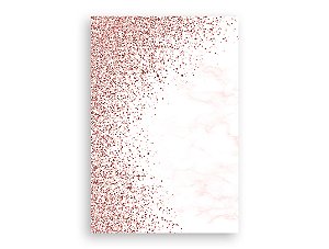 Painel De Festa Vertical 1,50 x 2,20 - Efeito Glitter Rose 042