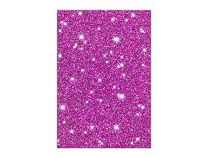 Painel De Festa Vertical 1,50 x 2,20 - Efeito Glitter Roxo 063