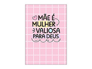 Painel De Festa Vertical 1,50 x 2,20 - Dia das Mães Cristão Rosa 059