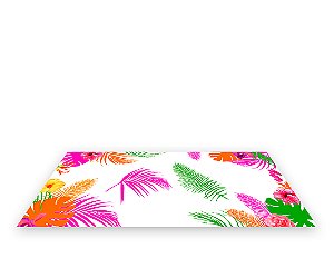 Painel De Festa Tapete Em Lona 2,50x1,35 - Folhagem Tropical 003