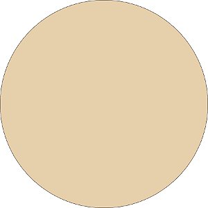 Painel De Festa Redondo 1,50x1,50 - Cores Neutras Bege Liso 053