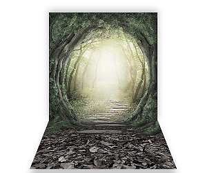 Fundo Fotográfico 1,50 x  2,70 - Bosque 001