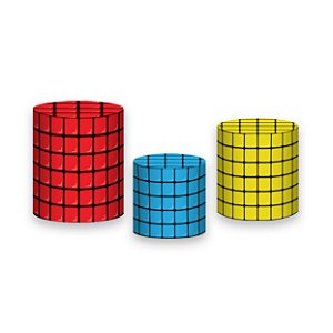 Trio De Capas De Cilindro - Brinquedo Cubo Mágico 011