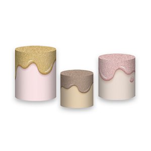 Trio De Capas De Cilindro - Sweet Doces Diversos 021