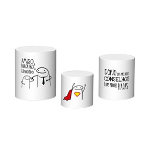 Trio De Capas De Cilindro - Flork Dia dos Pais Frases 011