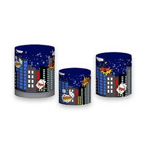 Trio De Capas De Cilindro - Cidade Heróis Noite 005