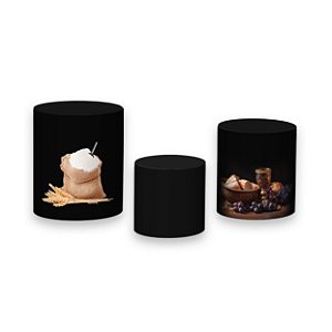 Trio De Capas De Cilindro - Santa Ceia Em Memória de Mim 021