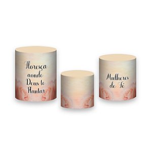 Trio De Capas De Cilindro - Religioso Culto de Mulheres 024