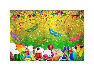 Fundo Fotográfico 2,20 x 1,50 - Carnaval Brasil 014