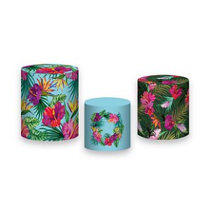 Trio De Capas De Cilindro - Farofa Tropical 007