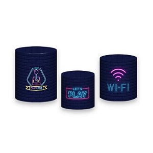 Trio De Capas De Cilindro - Console de Video Game 011