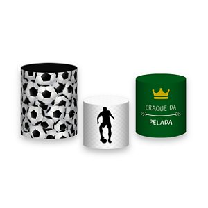 Trio De Capas De Cilindro - Bolas de Futebol 003