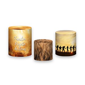 Trio De Capas De Cilindro - Culto da Familia 039