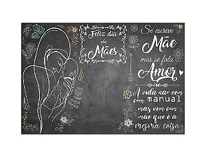Fundo Fotográfico 2,20 x 1,50 - Dia das Mães Chalkboard 004
