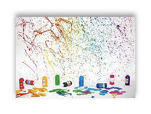 Fundo Fotográfico 2,20 x 1,50 - Pingos de Tintas Dia das Crianças 048