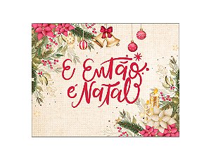 Painel de Festa Horizontal 1,55 X 1,20 - Então é Natal 005