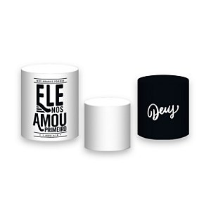 Trio De Capas De Cilindro - Religioso Ele Nos Amou Primeiro 042