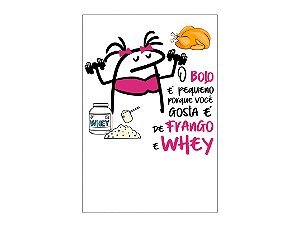 Painel De Festa Vertical 1,50 x 2,20 - Academia Flork Maromba 026