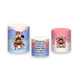 Trio De Capas De Cilindro - A Vida com Jesus é Doce 048