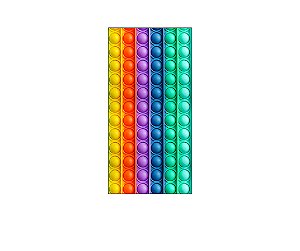 Painel De Festa Vertical 1,00x2,00 - Push Pop It 002