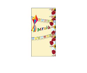 Painel De Festa Vertical 1,00 x 2,00 - Festa Junina Arraiá Floral 010