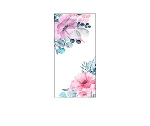 Painel De Festa Vertical 1,00 x 2,00 - Borboletas e Flores 008