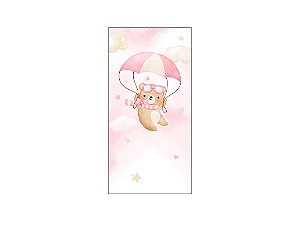 Painel De Festa Vertical 1,00 x 2,00 - Chá de Bebê Ursinha Cute 084
