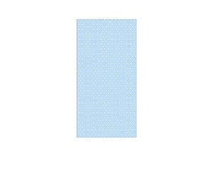 Painel De Festa Vertical 1,00 x 2,00 - Cores Neutras Azul 002