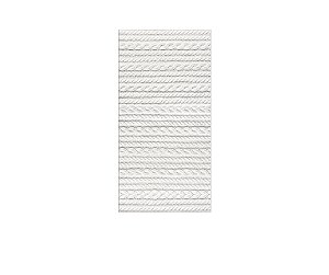 Painel De Festa Vertical 1,00 x 2,00 - Efeito Textura Tricô Branco 015