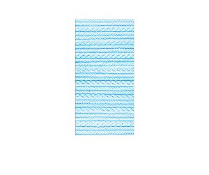 Painel De Festa Vertical 1,00 x 2,00 - Efeito Textura Tricô Azul 017