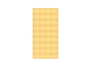 Painel De Festa Vertical 1,00 x 2,00 - Camada Xadrez Amarelo 032