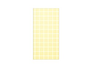 Painel De Festa Vertical 1,00 x 2,00 - Xadrez Degradê Amarelo Suave 035