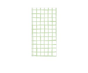 Painel De Festa Vertical 1,00 x 2,00 - Estampa Grid Quadriculado Verde 078