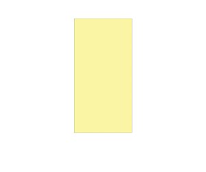 Painel De Festa Vertical 1,00 x 2,00 - Cores Neutras Amarelo Liso 083