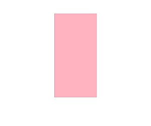 Painel De Festa Vertical 1,00 x 2,00 - Cores Neutras Rosa Liso 087