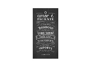 Painel De Festa Vertical 1,00 x 2,00 - Encontro de Casais Chalkboard 016