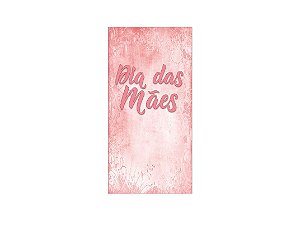 Painel De Festa Vertical 1,00 x 2,00 - Dia das Mães Rose 047
