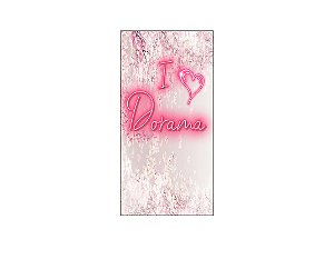 Painel De Festa Vertical 1,00 x 2,00 - Dorama Rosa Claro 006