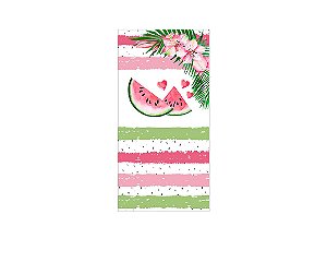 Painel De Festa Vertical 1,00 x 2,00 - Fruta Melancia Listras 003