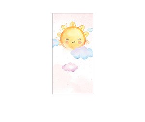 Painel De Festa Vertical 1,00 x 2,00 - Primeira Volta ao Sol Cute 042